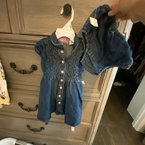 Guess denim dress with bloomers